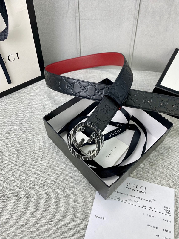 グッチベルト激安素材ディテール